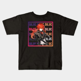 Genshin Impact Diluc Kids T-Shirt